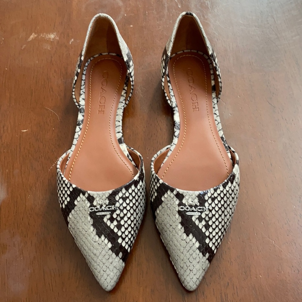 Coach flats